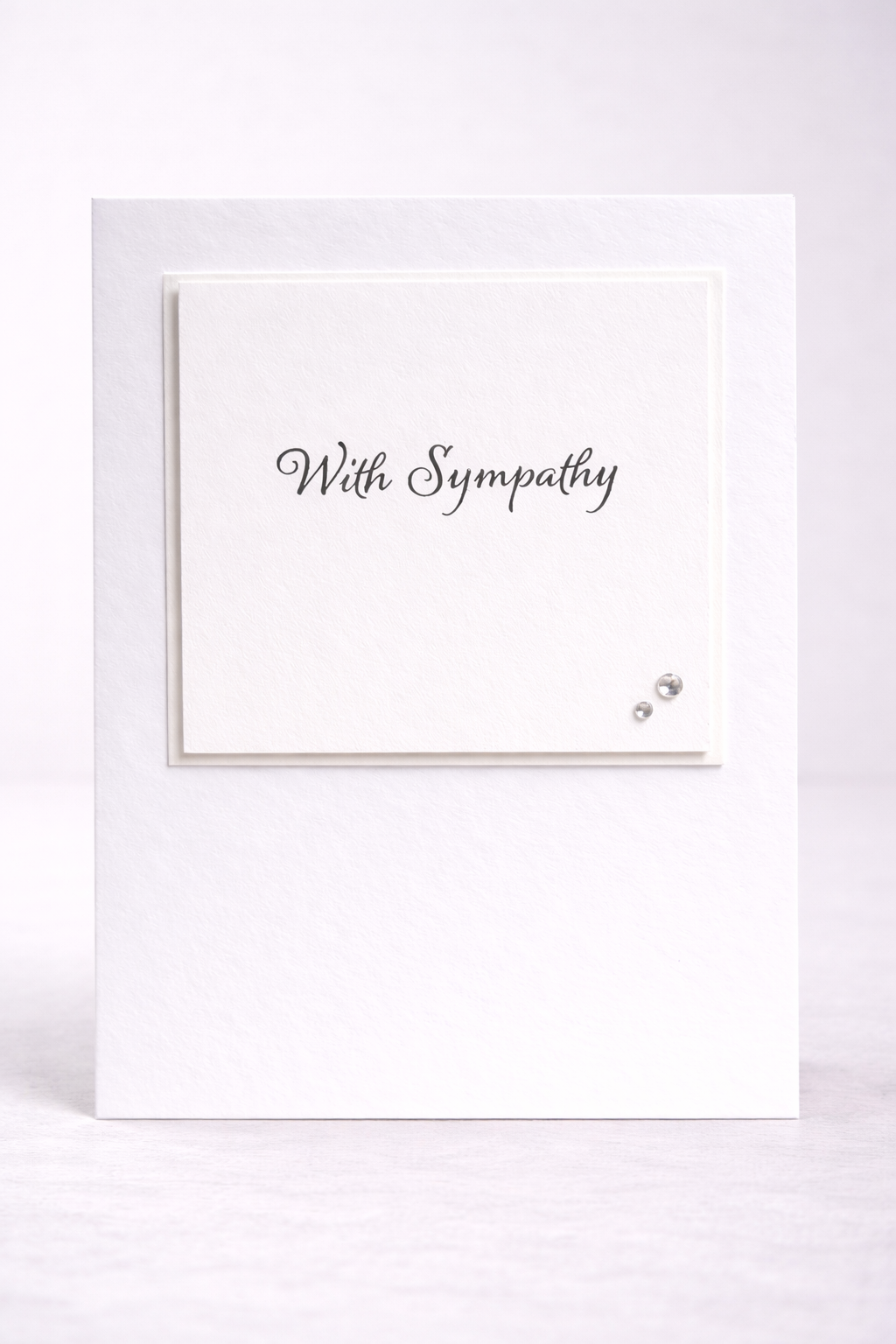 With Sympathy – Sympathy Card
