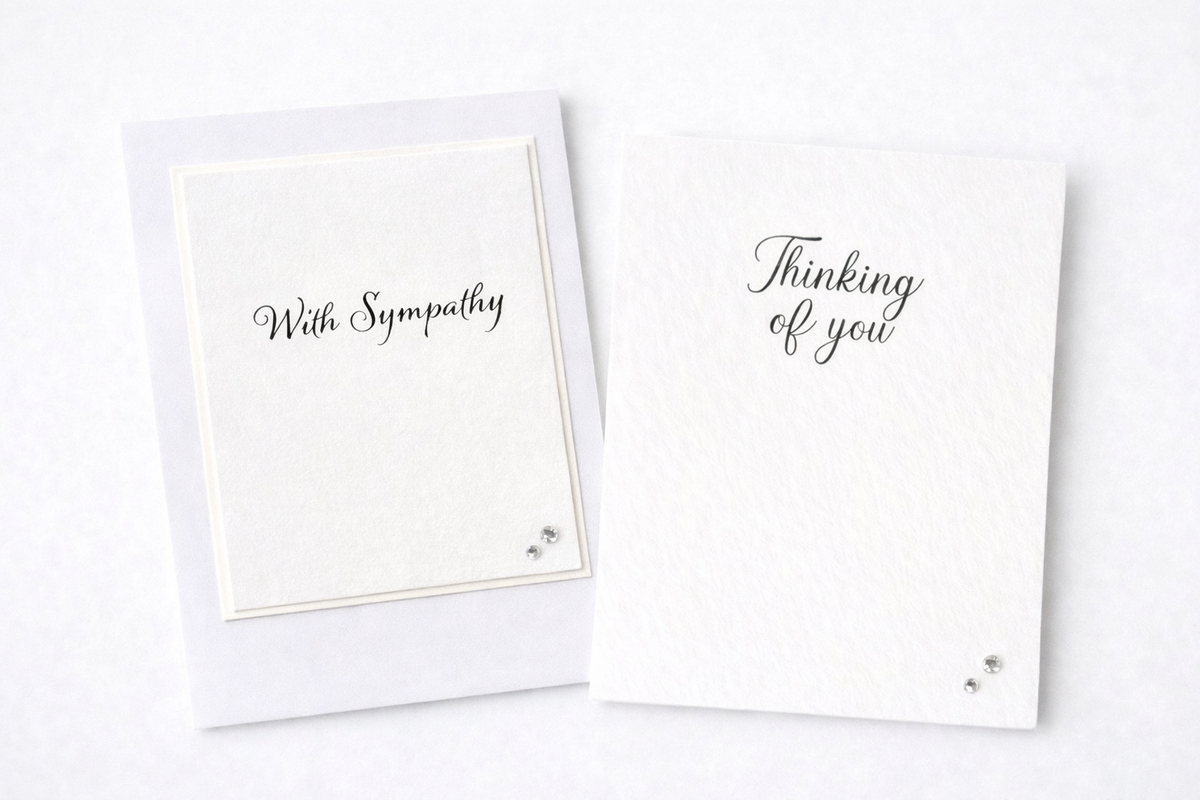 With Sympathy