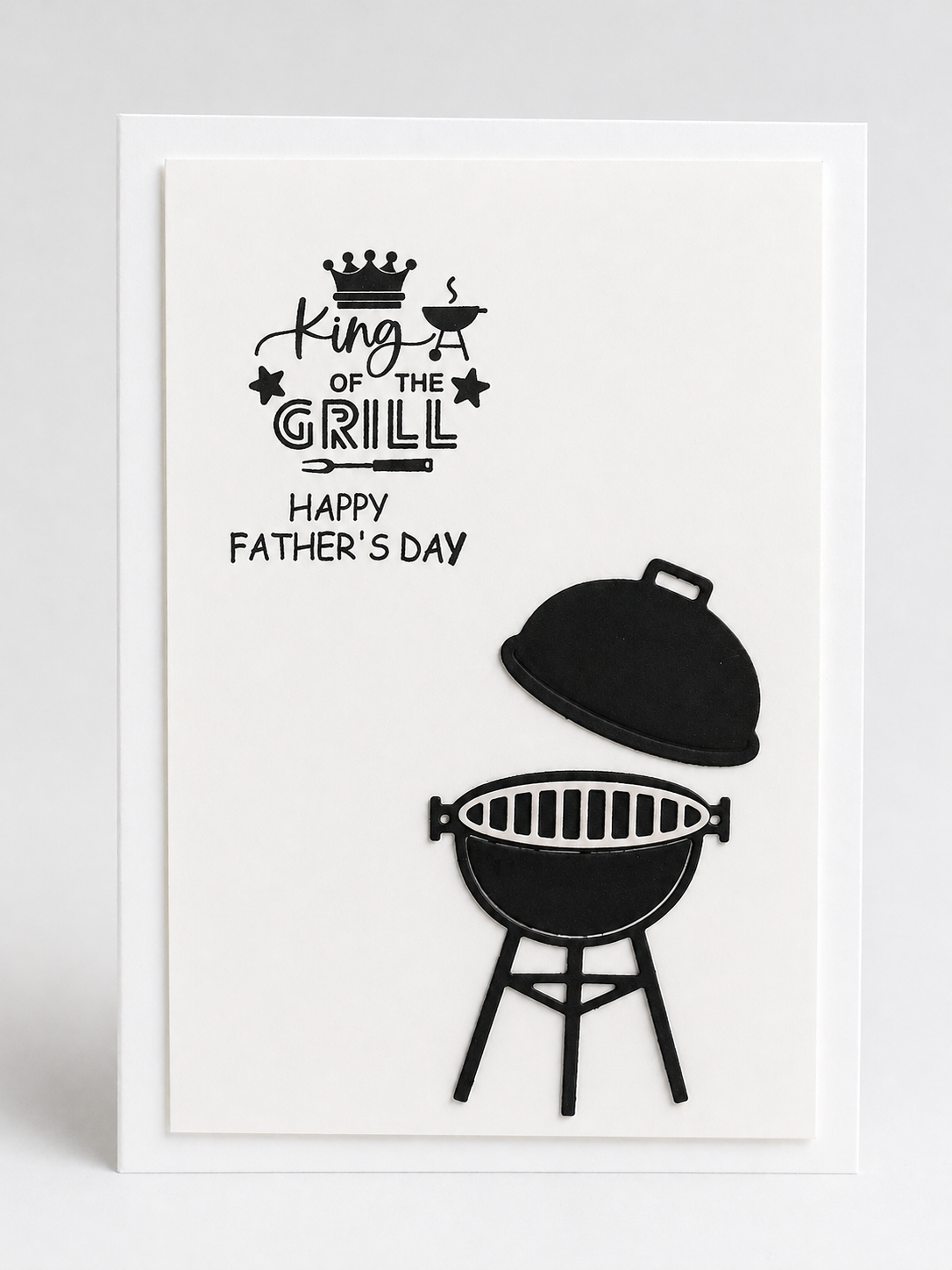 Father’s Day Grill Card – Handmade BBQ Card for Dad