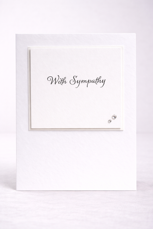 With Sympathy – Sympathy Card